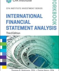International Financial Statement Analysis Workbook 3rd Edition - Original PDF