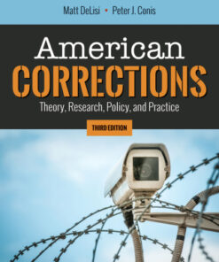 American Corrections: Theory, Research, Policy, and Practice 3rd Edition - Original PDF