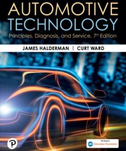 Automotive Technology: Principles, Diagnosis, and Service 7th Edition - Original PDF