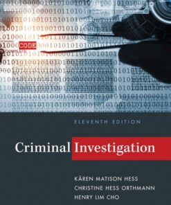 Criminal Investigation 11th Edition - Original PDF