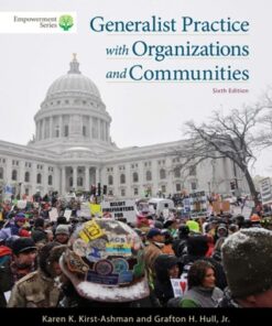 Brooks/Cole Empowerment Series: Generalist Practice with Organizations and Communities 6th Edition - Original PDF