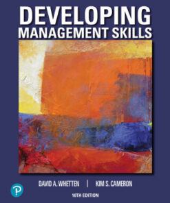 Developing Management Skills 10th Edition - Original PDF