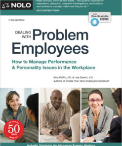 Dealing With Problem Employees: How to Manage Performance & Personal Issues in the Workplace 11th Edition - Original PDF