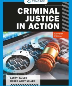 Criminal Justice in Action 11th Edition - Original PDF