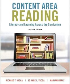 Content Area Reading: Literacy and Learning Across the Curriculum 12th Edition 12e - Original PDF