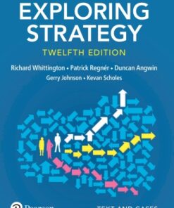 Exploring Strategy Text & Cases 12th Edition - Original PDF