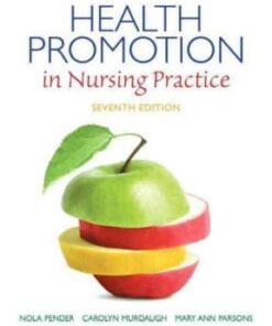 Health Promotion in Nursing Practice 7th edition - Original PDF