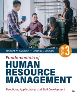 Fundamentals of Human Resource Management: Functions, Applications, and Skill Development 3rd Edition - Original PDF