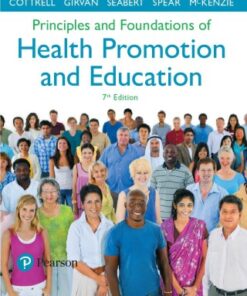 Principles and Foundations of Health Promotion and Education 7th Edition - Original PDF