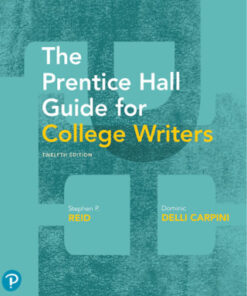 The Reid Guide for College Writers 12th Edition - Original PDF