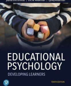Educational Psychology: Developing Learners 10th Edition - Original PDF