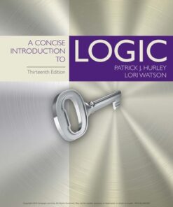 A Concise Introduction to Logic 13th Edition - Original PDF