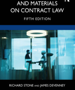 Text, Cases and Materials on Contract Law 5th Edition - Original PDF