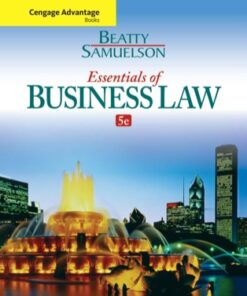 Cengage Advantage Books: Essentials of Business Law 5th Edition - Original PDF