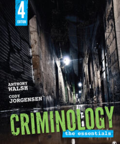 Criminology: The Essentials 4th Edition - Original PDF
