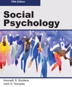 Social Psychology 5th Edition - Original PDF