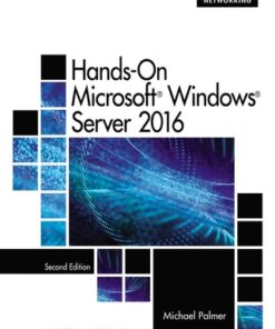 Hands-On Microsoft® Windows® Server 2016 2nd Edition - Original PDF