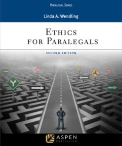 Ethics for Paralegals 2nd Edition - Original PDF