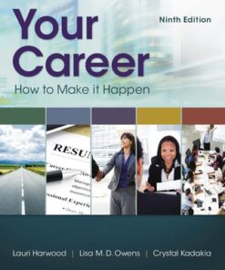 Your Career: How To Make It Happen 9th Edition - Original PDF