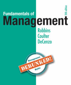 Fundamentals of Management: Essential Concepts and Applications 10th Edition - Original PDF