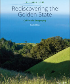 Rediscovering the Golden State: California Geography, Enhanced eText 4th Edition - Original PDF