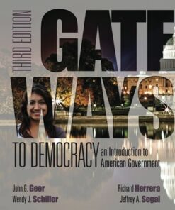Gateways to Democracy: An Introduction to American Government 3rd Edition - Original PDF