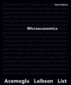 Microeconomics 3rd Edition - Original PDF