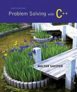 Problem Solving with C++ 9th edition - Original PDF