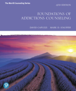 Foundations of Addictions Counseling 4th Edition - Original PDF