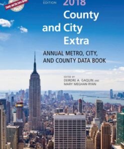 County and City Extra 2018: Annual Metro, City, and County Databook 26th Edition - Original PDF