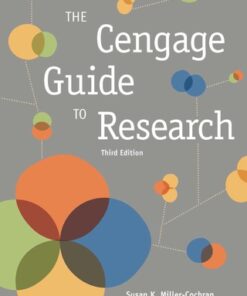 The Cengage Guide to Research with APA Updates 3rd Edition - Original PDF