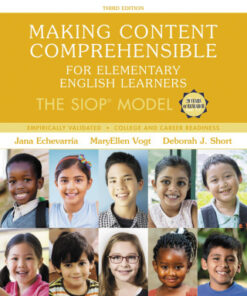 Making Content Comprehensible for Elementary English Learners: The SIOP Model 3rd Edition - Original PDF