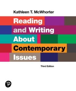 Reading and Writing About Contemporary Issues 3rd Edition - Original PDF