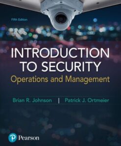 Introduction to Security: Operations and Management 5th Edition - Original PDF