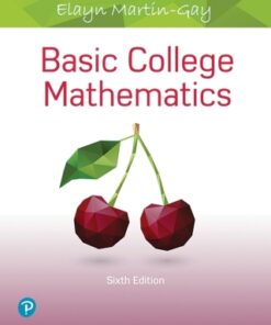 Basic College Mathematics 6th Edition - Original PDF