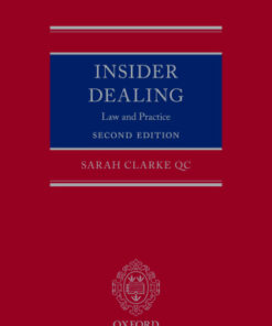 Insider Dealing: Law and Practice 2nd Edition - Original PDF