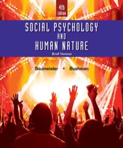 Social Psychology and Human Nature, Brief 4th Edition - Original PDF