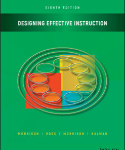 Designing Effective Instruction 8th Edition - Original PDF