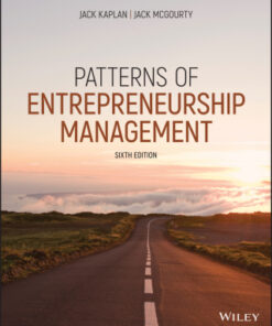 (Instant Download) Patterns of Entrepreneurship Management 6th Edition - Original PDF