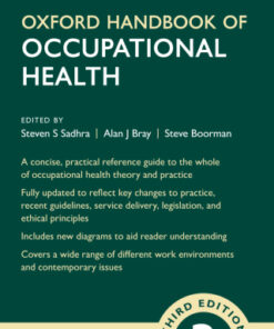 Oxford Handbook of Occupational Health 3e 3rd Edition - Original PDF