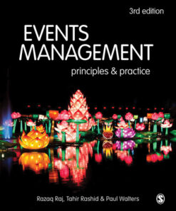 Events Management: Principles and Practice 3rd Edition - Original PDF