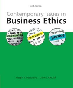 Contemporary Issues in Business Ethics 6th Edition - Original PDF