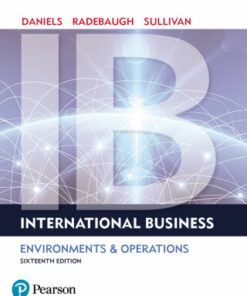 International Business 16th Edition - Original PDF