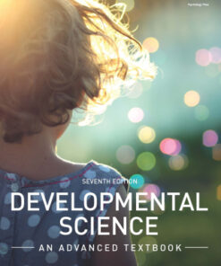 Developmental Science: An Advanced Textbook 7th Edition - Original PDF