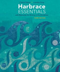 Harbrace Essentials w/ Resources for Writing in the Disciplines (w/ MLA9E Updates) 3rd Edition - Original PDF