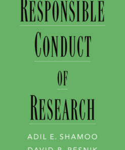 Responsible Conduct of Research 4th Edition - Original PDF