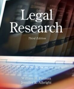 Legal Research 3rd Edition - Original PDF