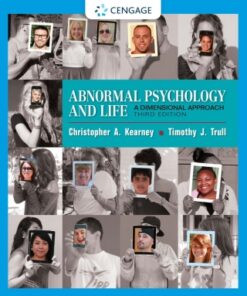 Abnormal Psychology and Life: A Dimensional Approach 3rd Edition - Original PDF