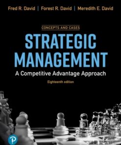 Strategic Management: A Competitive Advantage Approach, Concepts and Cases 18th Edition - Original PDF