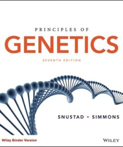 Principles of Genetics 7th Edition - Original PDF